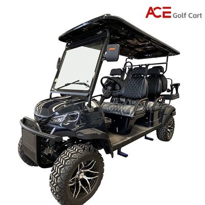 quality 6 elektrycznych 6-osobowych wózków golfowych z certyfikatem CE i akumulatorem 48V factory