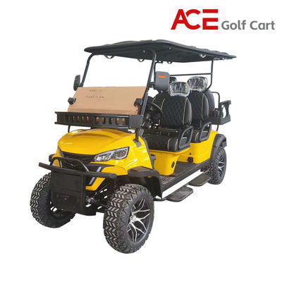 quality Atrakcje turystyczne Club Sightseeing Auto Golf Cart Stalowy ramy prędkość maksymalna 35km/h factory